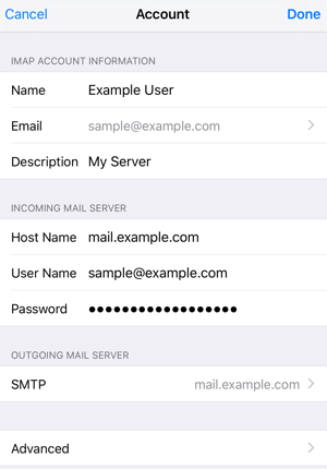 ios mail