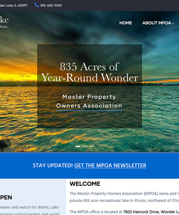Master Property Owners Association of Wonder Lake